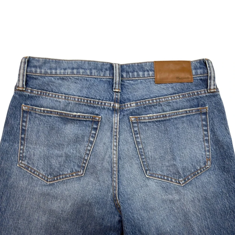 Madewell Men 30X32 Slim Authentic Flex Premium Denim Jeans Straight Medium Wash